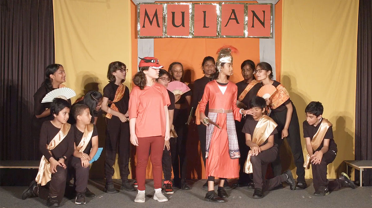 Wellington Primary - Mulan - year 6 production 2024